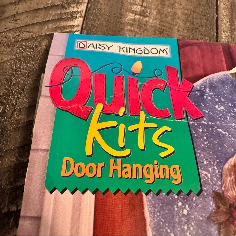 Vintage Daisy Kingdom Father Christmas‎ Quick Kit Door Panel Hanging Santa Craft